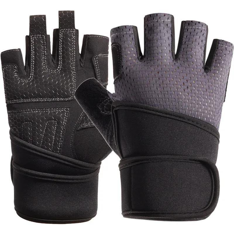 IronGrip Mens Fitness Gloves for Powerful Workout Support